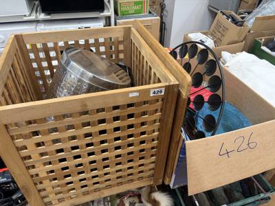 2 X BOXES OF HOUSEHOLD ITEMS