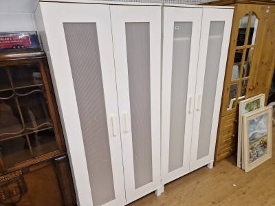 PAIR OF IKEA WARDROBES
