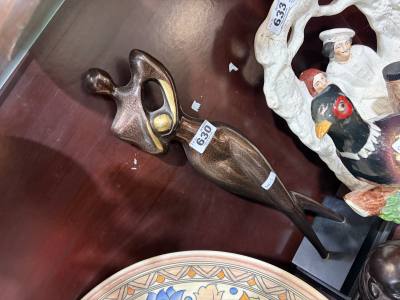 SIGNED ART DECO STYLE FIGURE