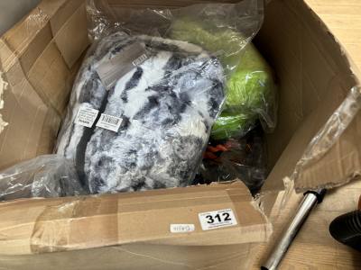 BOX OF NEW PET TOYS