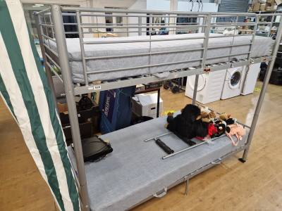 BUNK BED + MATTRESS