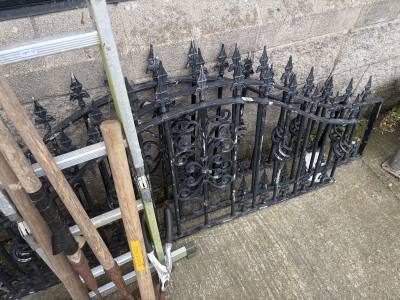 3 X FENCE RAILINGS