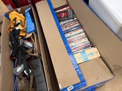 BOX OF DVD'S