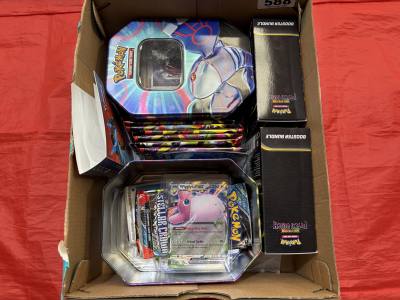 BOX OF POKEMON CARDS