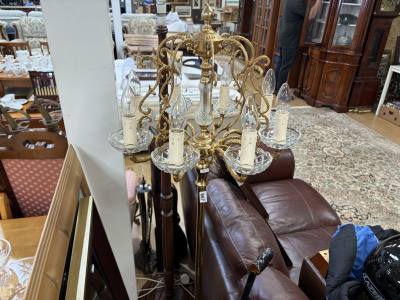 BRASS STANDARD LAMP