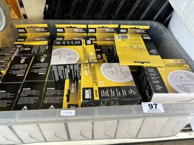 BOX OF SMOKE ALARMS