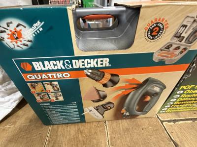 BLACK + DECKER QUATTRO TOOL (NEW)