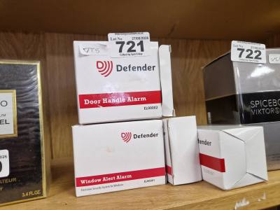 LOT OF DEFENDER ALARM SYSTEMS