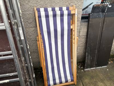 2 X DECK CHAIRS