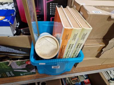 3 X STAMP BOOKS + PICTURE