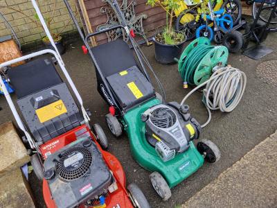 QUALCAST PETROL MOWER (SAS)