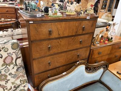 MID CENTURY CHEST ON CHEST