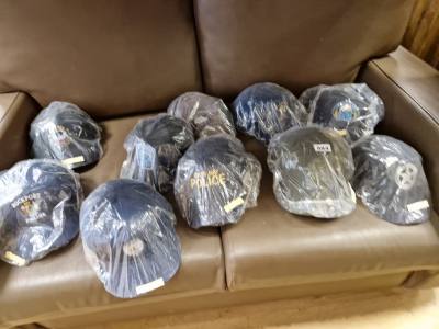 COLLECTION OF 10 AMERICAN POLICE HATS
