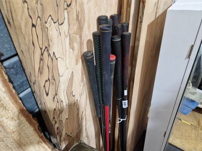LOT OF GOLF CLUBS