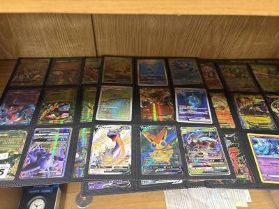 LOT OF REPLICA POKEMON CARDS