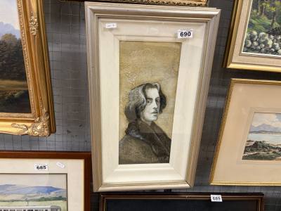 SIGNED JOHN MCCAIT PAINTING