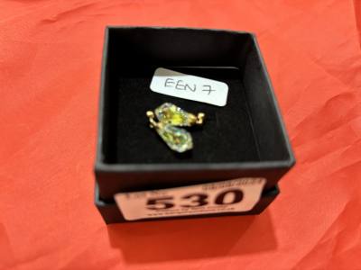 9CT RAINBOW DROP EARRINGS 1.62G