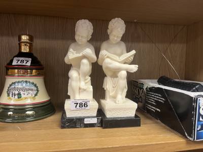 PAIR OF ITALIAN FIGURES