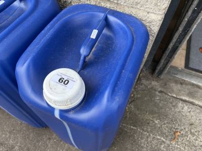 TUB OF WEED KILLER