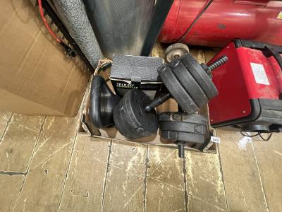 BOX OF WEIGHTS