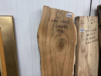 PIECE OF CHERRY WOOD