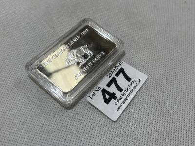 SILVER TROY Oz