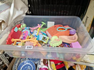 BOX OF TOYS