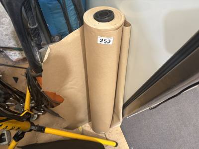 ROLL OF BROWN PAPER