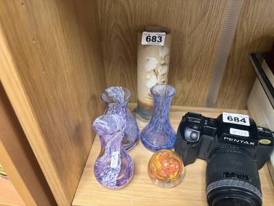 CAITHNESS GLASS + STUDIO VASE