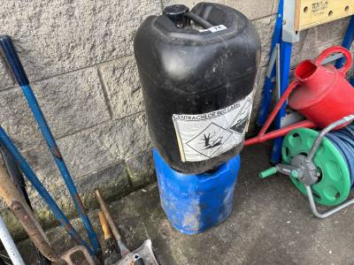 2 CONTAINERS OF FUEL
