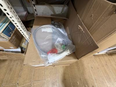 BOX OF NEW SHOWER HEADS