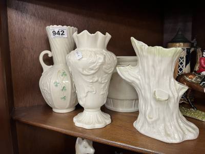 LOT OF BELLEEK