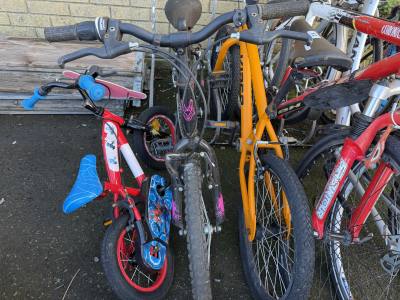 3 X CHILDREN'S BIKES