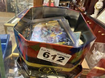 BOX OF POKEMON CARDS