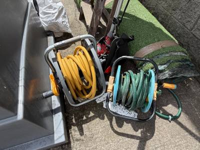 2  X HOSES + REELS