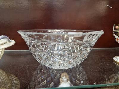 WATERFORD CRYSTAL FRUIT BOWL
