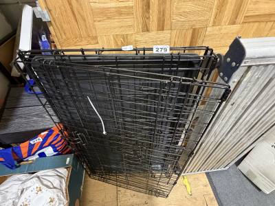 FOLDING DOG CAGE