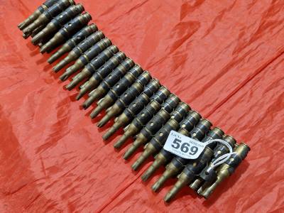 USED BULLET BELT