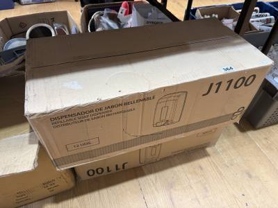 2 X BOXES OF ELECTRIC SOAP DISPENSERS