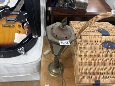 BRASS LAMP