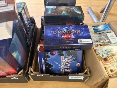BOX OF R.P.G BOOKS + GAMES