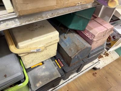 7 X TOOL BOXES + CONTENTS