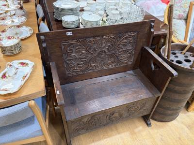 OAK MONKS BENCH