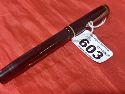 BLACK CONWAY STEWART "14CT" NIB PEN