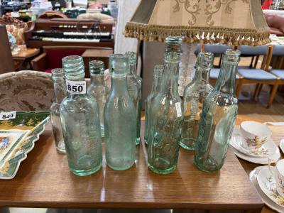 LOT OF LOCAL BOTTLES