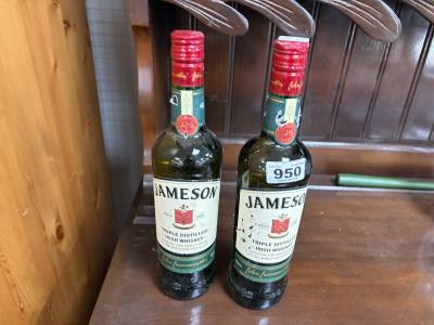 2 X BOTTLES OF JAMESON'S