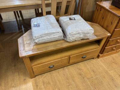 OAK TV CABINET