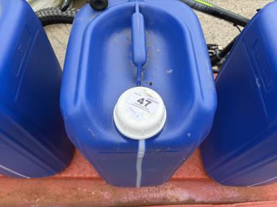 DRUM OF WEED KILLER