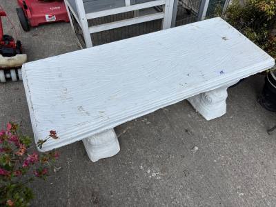 STONE BENCH
