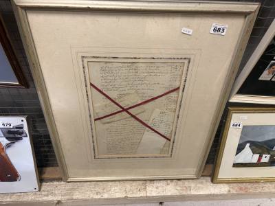 FRAMED CHATEAU LIST